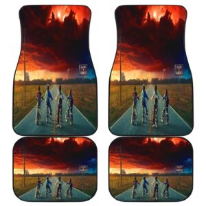 Stranger Things Fighting Moment Car Floor Mats