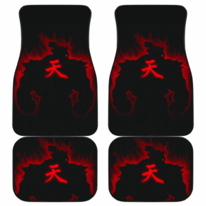 Street Fighter Akuma Car Floor Mats Amazing Gitf H090720