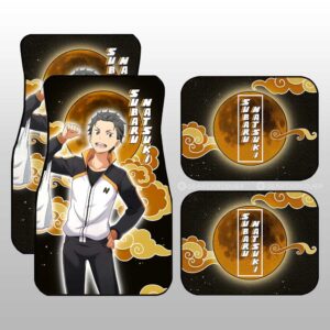 Subaru Natsuki Car Floor Mats Custom Re:Zero Anime Car Accessories Gifts For Fans