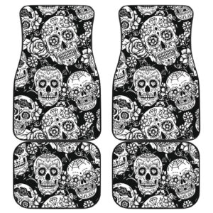 Sugar Skull Art Car Floor Mats Amazing Gift Ideas T300720