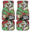 Suicide Squad Car Floor Mats Joker Villains Movie Fan Gift H031120