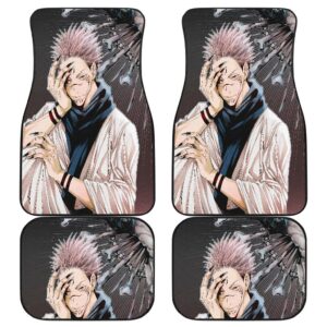 Sukuna Skull Head Jujutsu Kaisen Car Floor Mats UBC032608