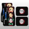 Sumiko Car Floor Mats Custom Demon Slayer Anime Gifts Idea For Fans