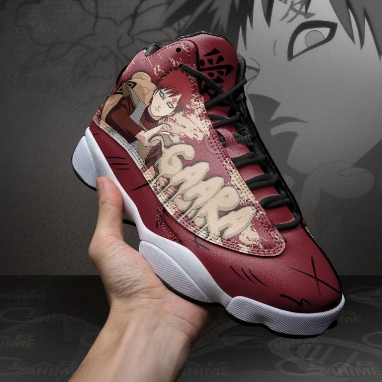 Sunagakure-Gaara-Naruto-Anime-Air-Jordan-13-Shoes-2