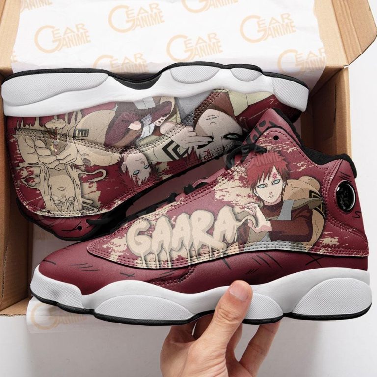 Sunagakure-Gaara-Naruto-Anime-Air-Jordan-13-Shoes-3