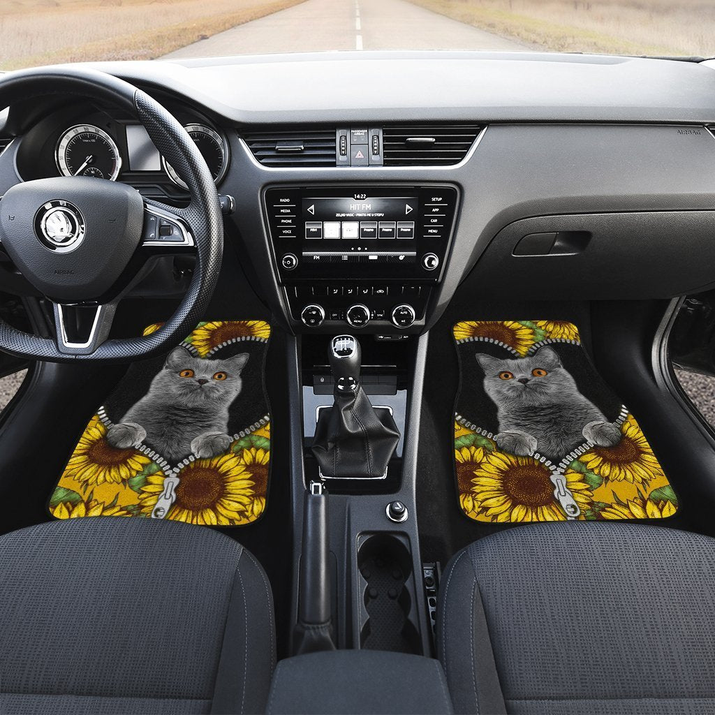 Sunflower-British-Short-Hair-Cat-Car-Floor-Mats-Custom-Cat-Car-Accessories-2