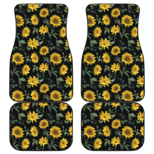 Sunflower Car Floor Mats Amazing Gift Ideas H200211