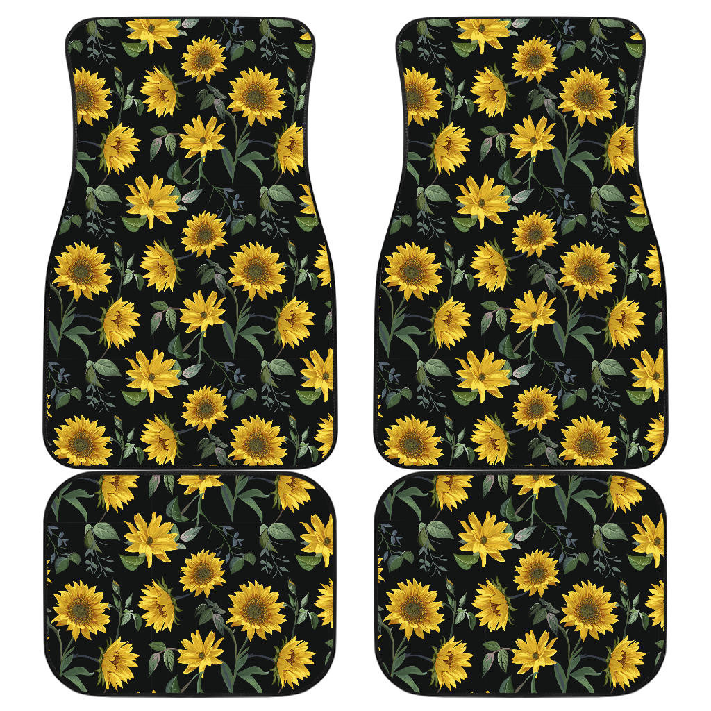 Sunflower Car Floor Mats Amazing Gift Ideas H200211 Sunflower Car Floor Mats Amazing Gift Ideas H200211