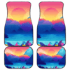 Sunrise Colorful Mountain Landscape Car Floor Mats UBC022616