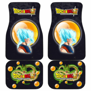 Super Saiya Blue Hair Goku Car Floor Mats 191207