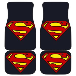 Superman Logo Car Mats