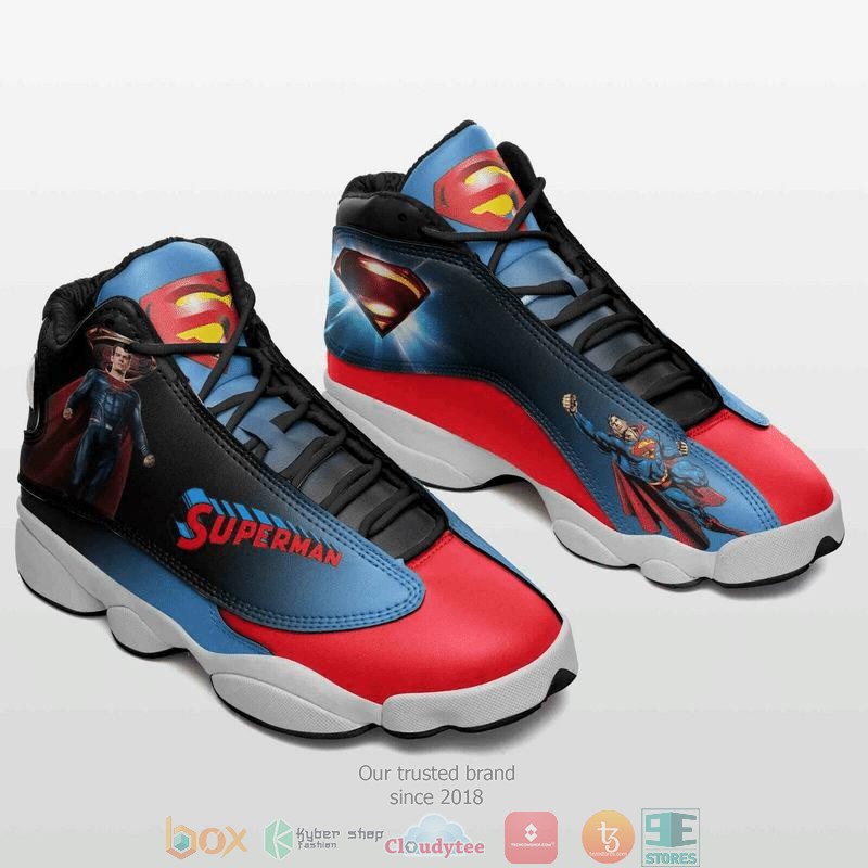 Superman Ver6 Air Jordan 13 Sneaker Shoes Superman Ver6 Air Jordan 13 Sneaker Shoes