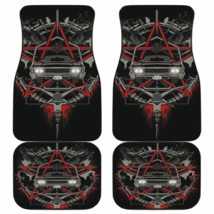 Supernatural Logo Art Car Floor Mats Movie Fan Gift H040320