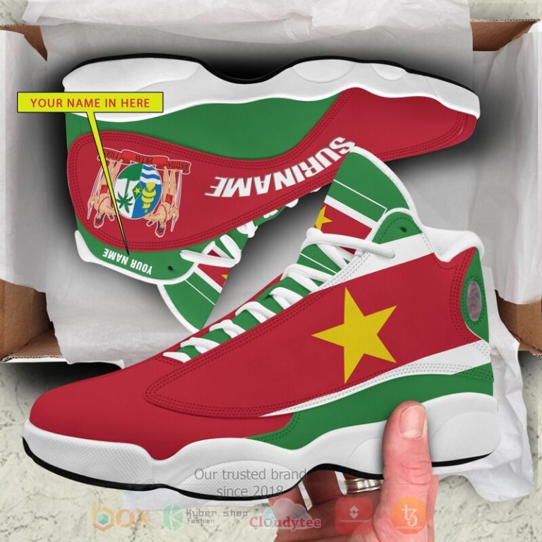 Suriname-Personalized-Air-Jordan-13-Shoes-1