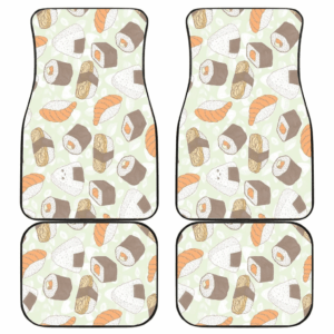 Sushi Pattern Colorfull Car Floor Mats 191101