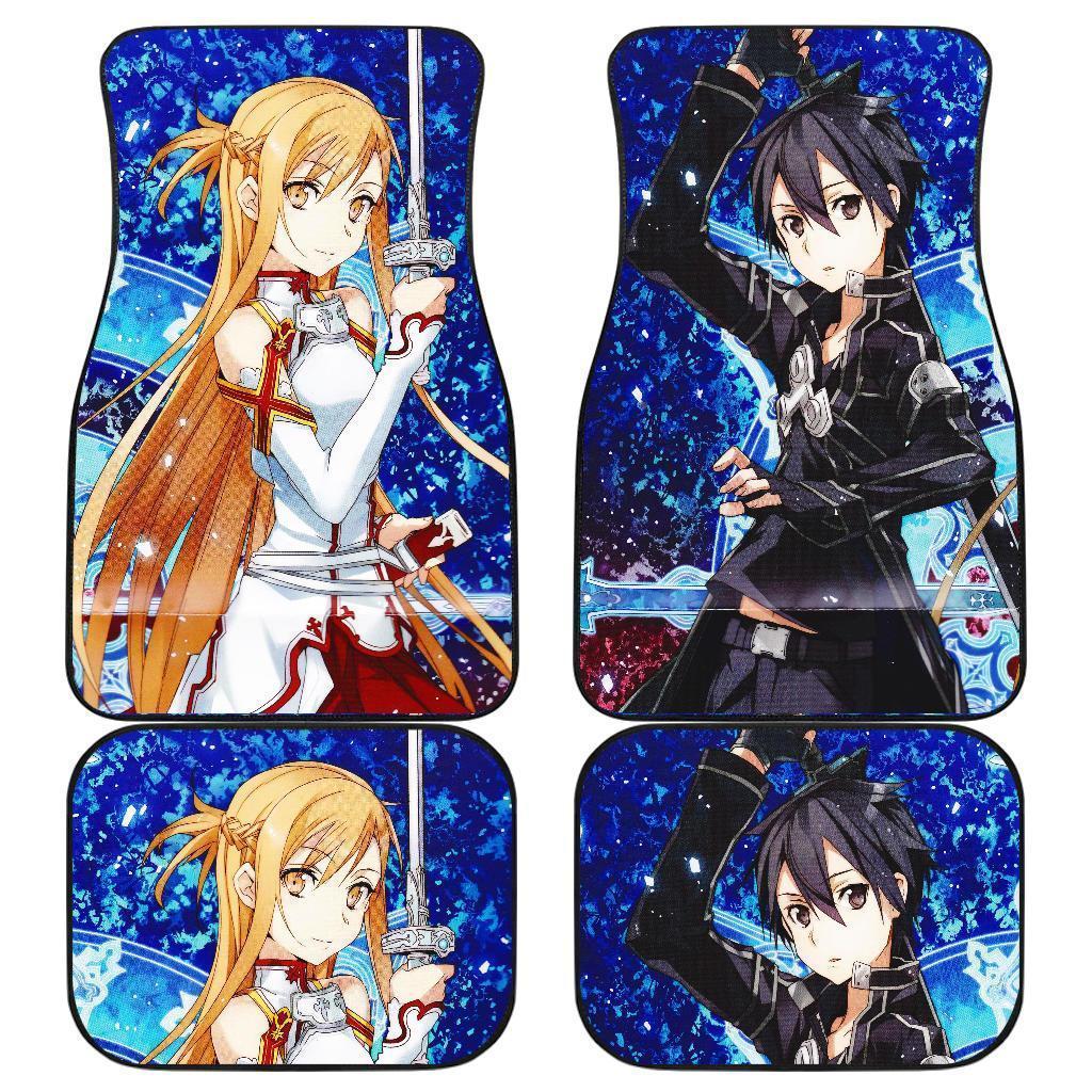 Sword Art Online Anime Car Floor Mats Sword Art Online Anime Car Floor Mats