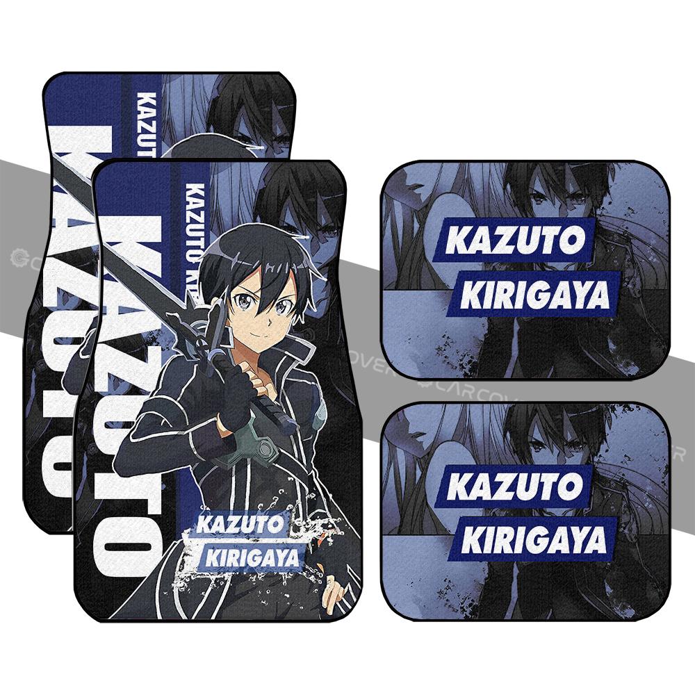 Sword Art Online Kazuto Kirigaya Car Floor Mats Custom Anime Car Interior Accessories Sword Art Online Kazuto Kirigaya Car Floor Mats Custom Anime Car Interior Accessories
