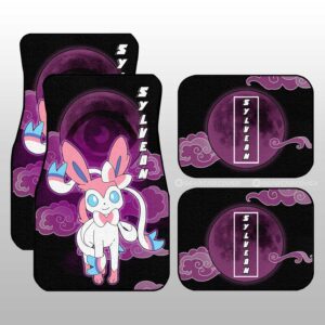 Sylveon Car Floor Mats Custom Anime Pokemon Car Accessories For Anime Fans