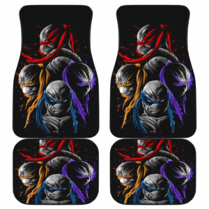 TMNT Ninja Turtles Movie Car Floor Mats 191102