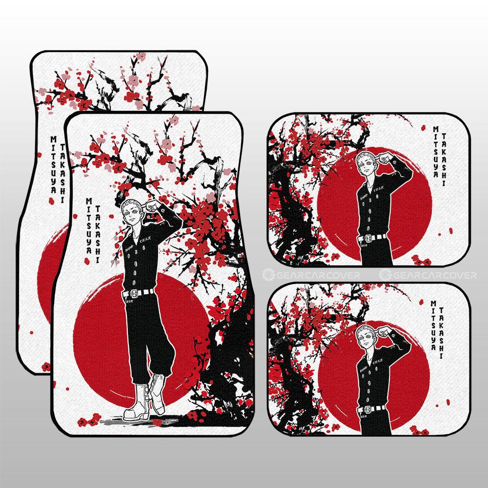 Takashi Mitsuya Car Floor Mats Custom Japan Style Tokyo Revengers Anime Car Accessories Takashi Mitsuya Car Floor Mats Custom Japan Style Tokyo Revengers Anime Car Accessories