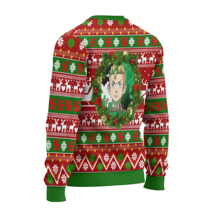 Takemichi-Hanagaki-Anime-Ugly-Christmas-Sweater-Custom-Tokyo-Revengers-Xmas-Gift-1