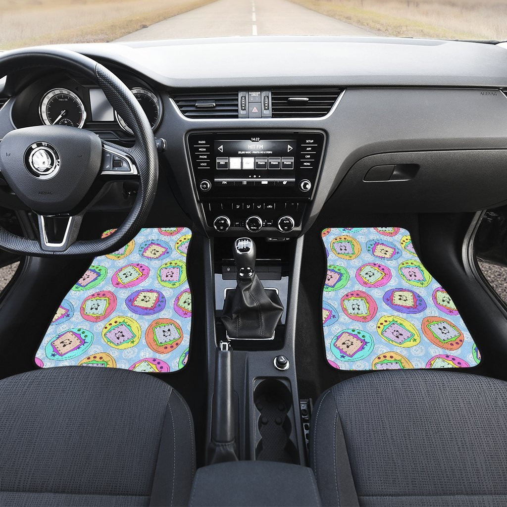 Tamagotchi-Pattern-Colorfull-Car-Floor-Mats-191101-1