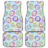 Tamagotchi Pattern Colorfull Car Floor Mats 191101
