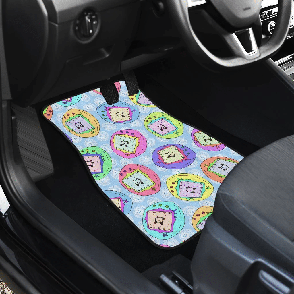 Tamagotchi-Pattern-Colorfull-Car-Floor-Mats-191101-2