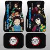 Tanjiro And Giyuu Car Floor Mats Custom Demon Slayer Anime Gifts Idea For Fans