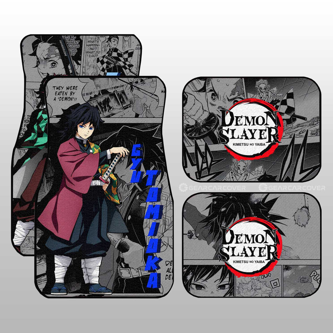 Tanjiro-And-Giyuu-Car-Floor-Mats-Custom-Demon-Slayer-Anime-Mix-Manga-Gifts-For-Fans-1