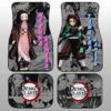 Tanjiro And Nezuko Car Floor Mats Custom Demon Slayer Anime Mix Manga Gifts For Fans