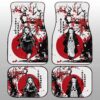 Tanjiro And Nezuko Car Floor Mats Custom Japan Style Demon Slayer Anime Car Interior Accessories