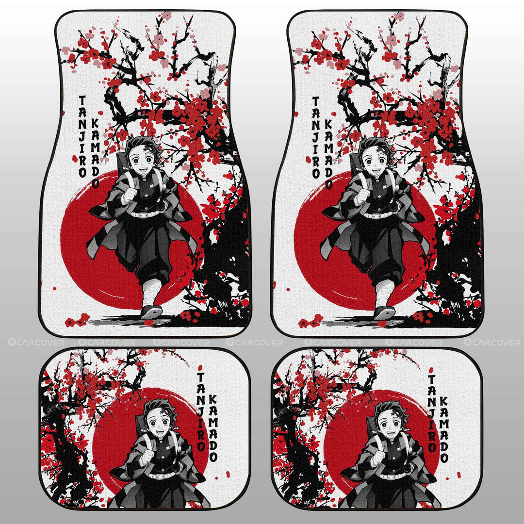 Tanjiro-Car-Floor-Mats-Custom-Japan-Style-Anime-Demon-Slayer-Car-Accessories-1