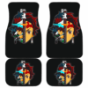 Tanjiro Face Demon Slayer Black Car Floor Mats UBC033008