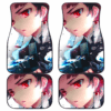 Tanjiro Face Fanart Demon Slayer Car Floor Mats UBC032909