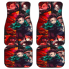 Tanjiro Fighting Moments Car Mats UBC030908