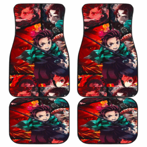 Tanjiro Fighting Moments Car Mats UBC030908
