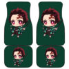 Tanjiro Kamado Anime Car Floor Mats Kimetsu No Yaiba H1223