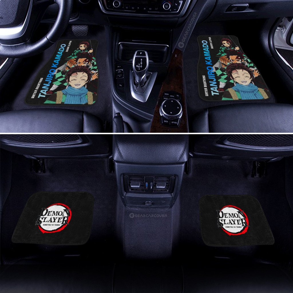 Tanjiro-Kamado-Car-Floor-Mats-Custom-Demon-Slayer-Anime-Gifts-Idea-For-Fans-2