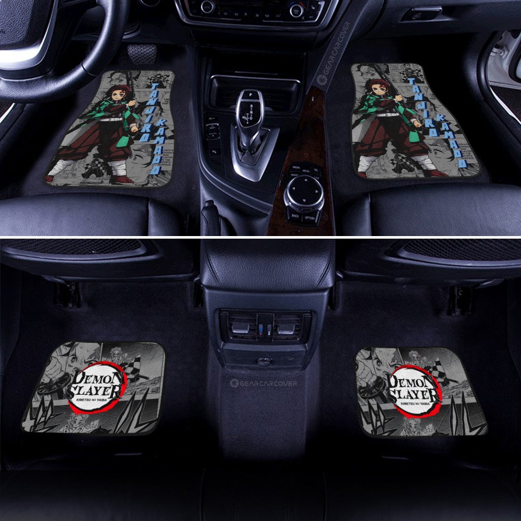 Tanjiro-Kamado-Car-Floor-Mats-Custom-Demon-Slayer-Anime-Mix-Manga-Gifts-For-Fans-2