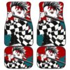 Tanjiro Kamado Kimetsu No Yaiba Anime Car Floor Mats H1223
