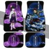 Tanjiro & Kanao Car Floor Mats Custom Demon Slayer Anime Car Interior Accessories