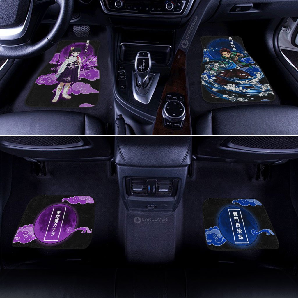 Tanjiro-Kanao-Car-Floor-Mats-Custom-Demon-Slayer-Anime-Car-Interior-Accessories-2