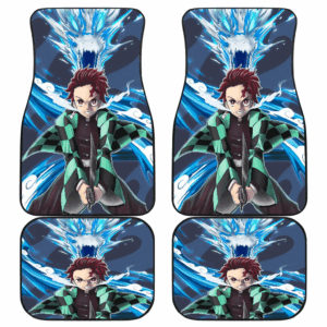 Tanjiro Power Water Dragon Car Mats UBC030909