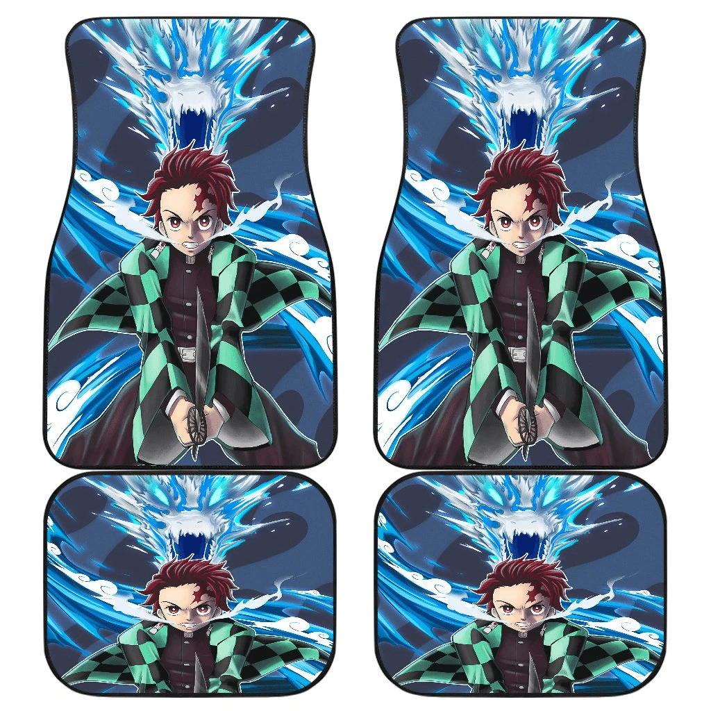 Tanjiro Power Water Dragon Car Mats UBC030909 Tanjiro Power Water Dragon Car Mats UBC030909
