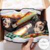Tanjiro Sneakers Sun Breathing Custom Anime Demon Slayer Air Jordan 13 Shoes