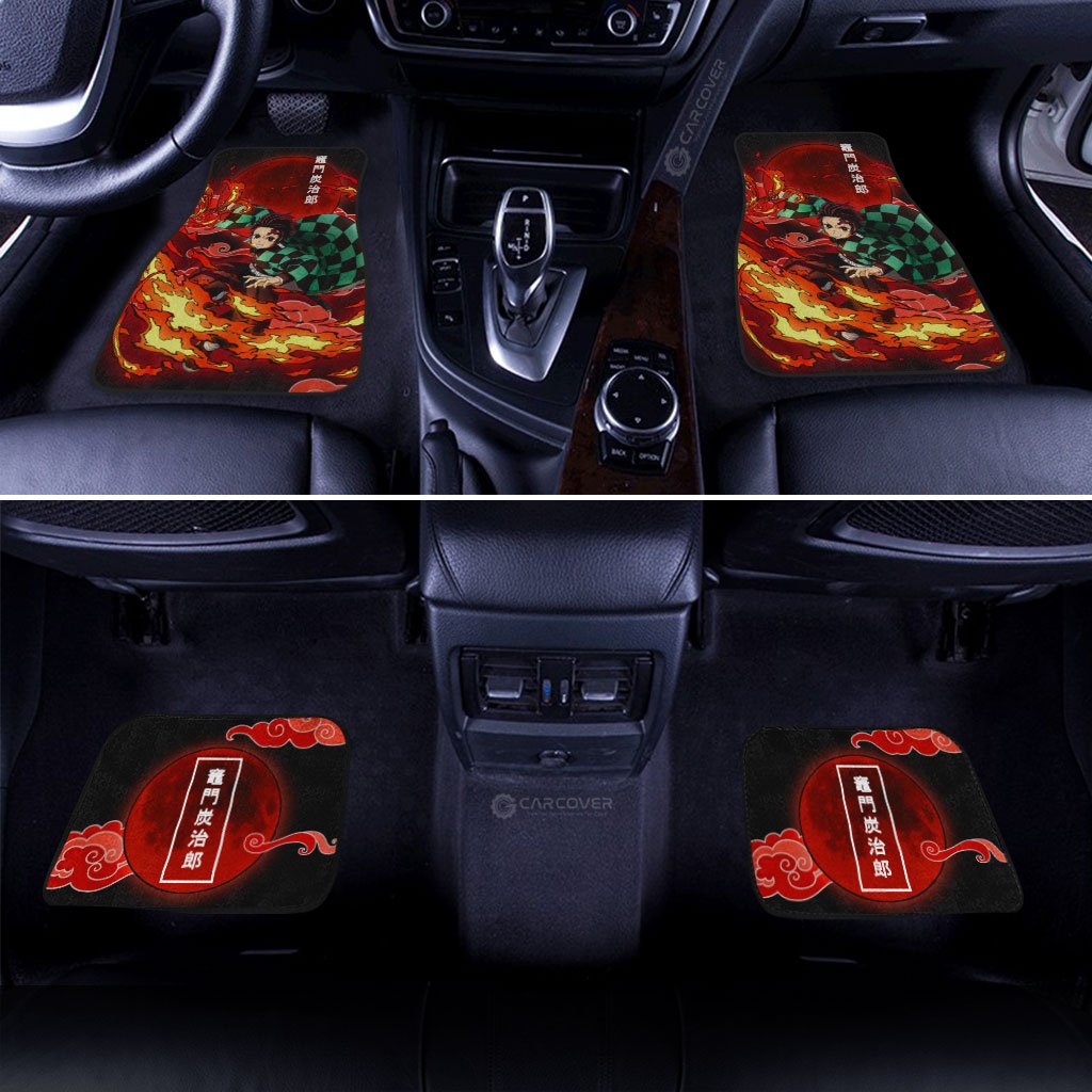 Tanjiro-Sun-Breathing-Car-Floor-Mats-Custom-Demon-Slayer-Anime-Car-Accessories-2