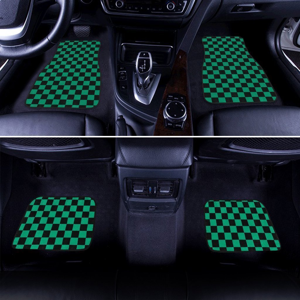 Tanjiro-Uniform-Car-Floor-Mats-Custom-Demon-Slayer-Anime-Car-Accessories-1