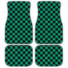 Tanjiro Uniform Car Floor Mats Custom Demon Slayer Anime Car Accessories