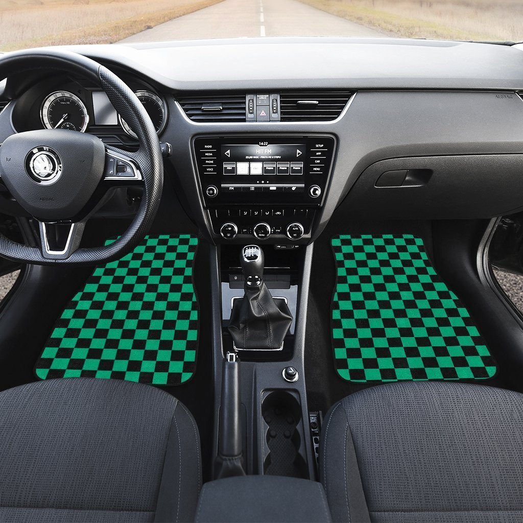 Tanjiro-Uniform-Car-Floor-Mats-Custom-Demon-Slayer-Anime-Car-Accessories-2